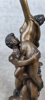 Skulptur. Brons, efter Giambologna, "Bortrövandet av Sabinskorna", Mathurin Moreau.