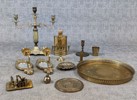 Diverse mässing & malm.