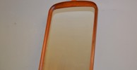 Spegel. Teak, troligtvis Dansk design.