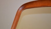 Spegel. Teak, troligtvis Dansk design.