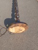 Golvlampa. Trä.