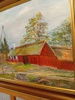 OIDENTIFIERAD KONSTNÄR. Olja på duk, signerad M. Möller