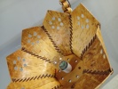 Taklampa, naturmaterial