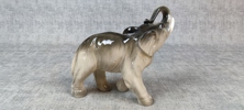 Figurin. Elefant, Porslin, troligtvis Tyskland.