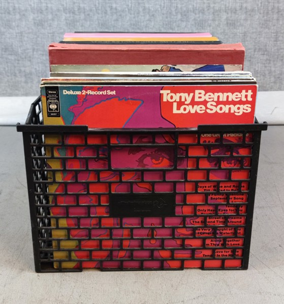 Diverse vinylskivor.