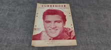 Elvis Presley. "Surrender", Noter & text. 1960.