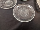 Diverse glas. Bl.a mormorskål m.m.