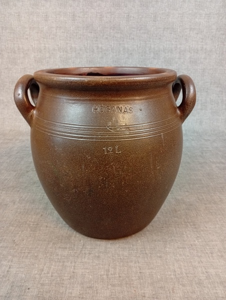 KRUS. 12 Liter, Höganäs Keramik, 1900-talet.
