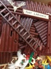 Leksaker. Bl.a Fort Laramie m.m.