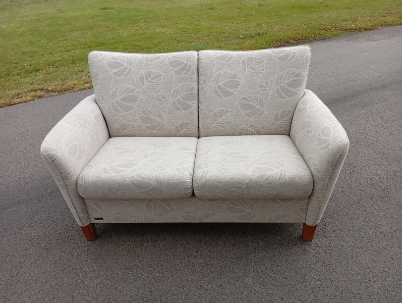 Soffa, 2-sits, Brunstad.