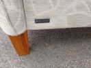 Soffa, 2-sits, Brunstad.