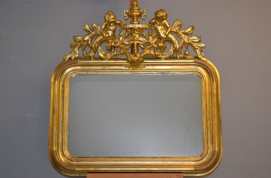 Spegel. Nyrokoko, 1800-talet.