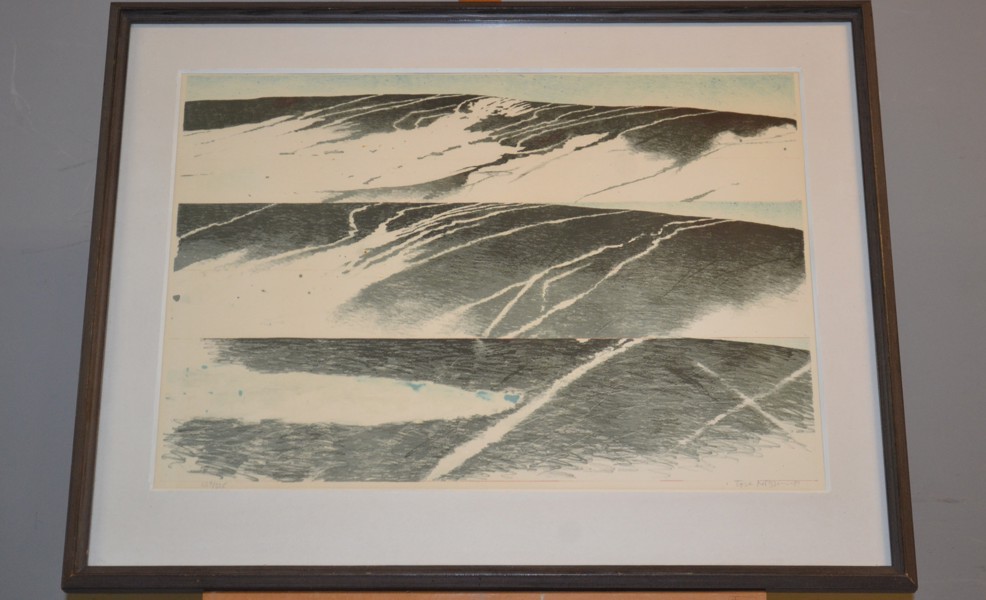 TORE NILSSON. Färglitografi, signerad, numrerad 227/325 & daterad -81.