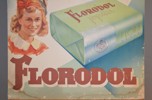 Äldre affisch. Florodol.