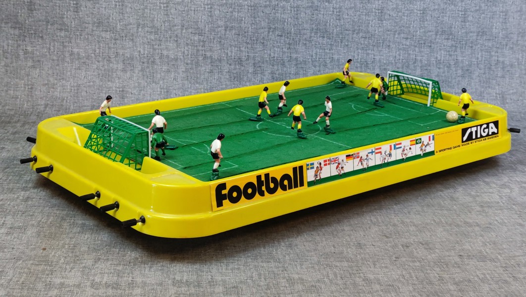 Fotbollsspel. Stiga.