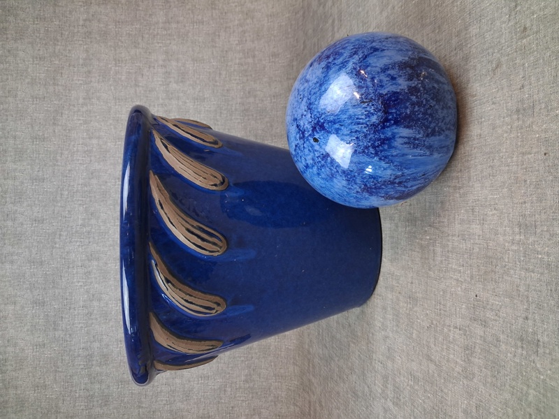 Stor utekruka & dekor boll.