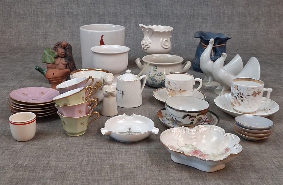 Diverse porslin & keramik.