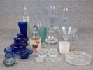Diverse glas. Bl.a  vaser, ljuslyktor m.m.