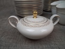 Delar av kaffeservis, Bavaria m.m.