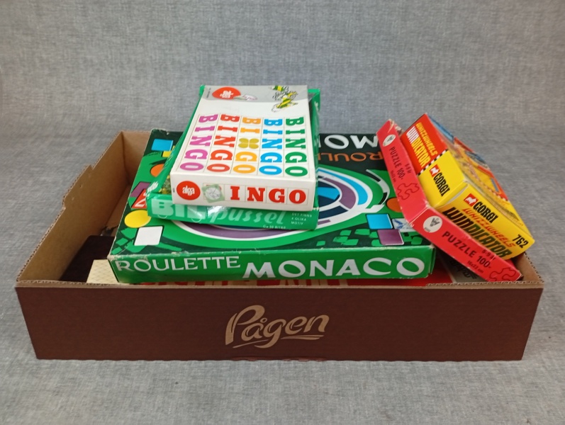 Diverse spel & pussel.