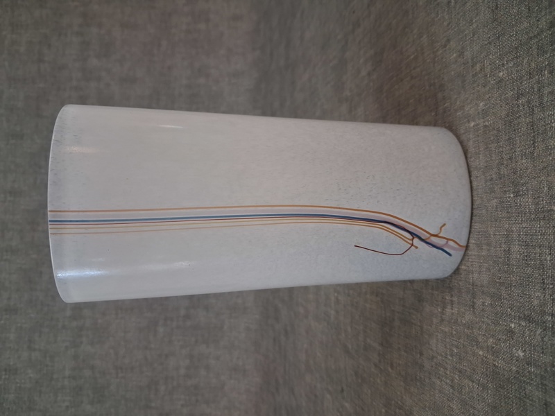 BERTIL VALLIEN. Vas, "Rainbow", Kosta Boda. signerad.