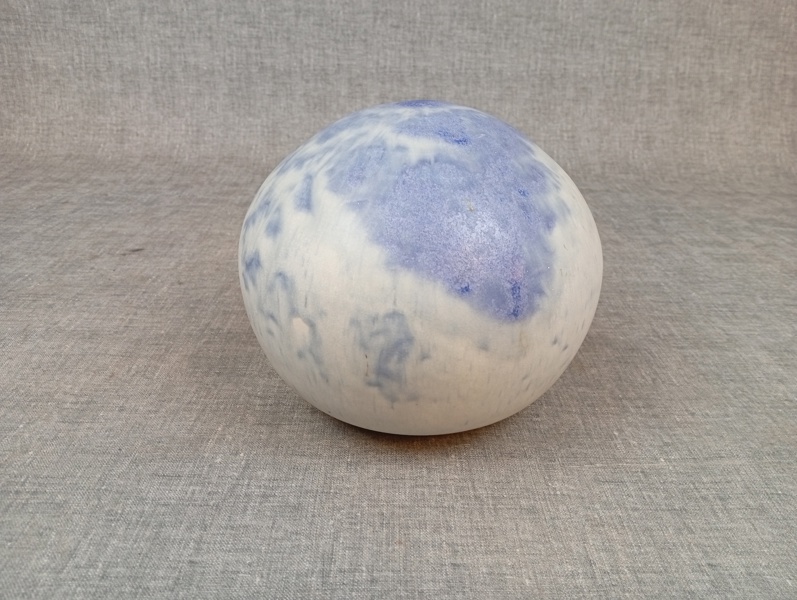 CARL CUNNINGHAM-COLE. Skulptur, Kula, Keramik. Algutsboda, Småland, Signerad & daterad -90.