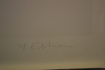 YRJÖ EDELMANN. Färglitografi, signerad & numrerad 124/150.