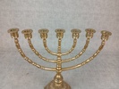 Ljusstake. Menora, Kalmar Brons, 1900-talet.