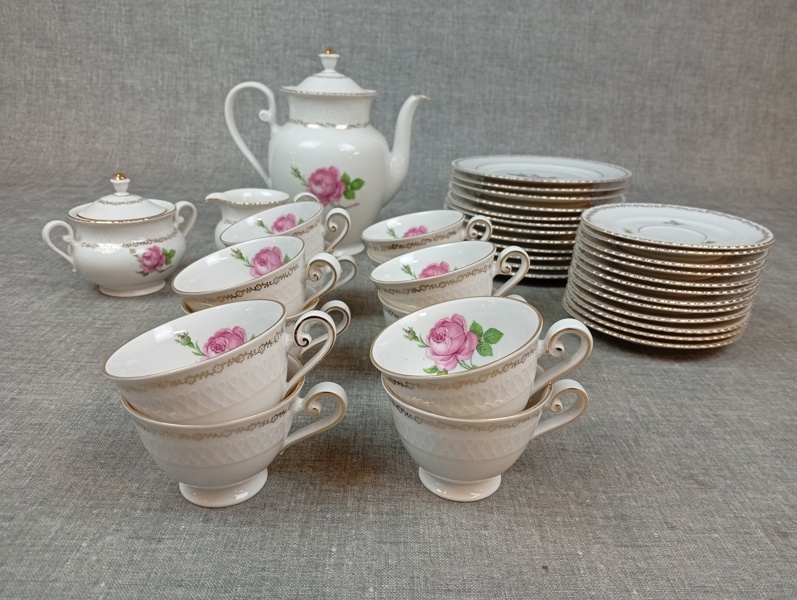 Kaffeservis. "Elisabeth", Bavaria.