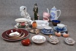 Diverse porslin & keramik.