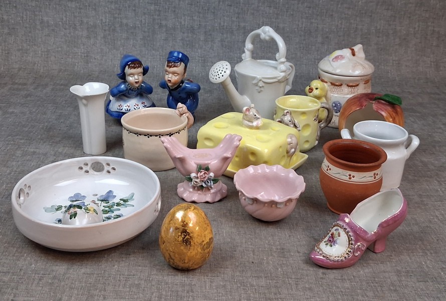 Diverse porslin & keramik.