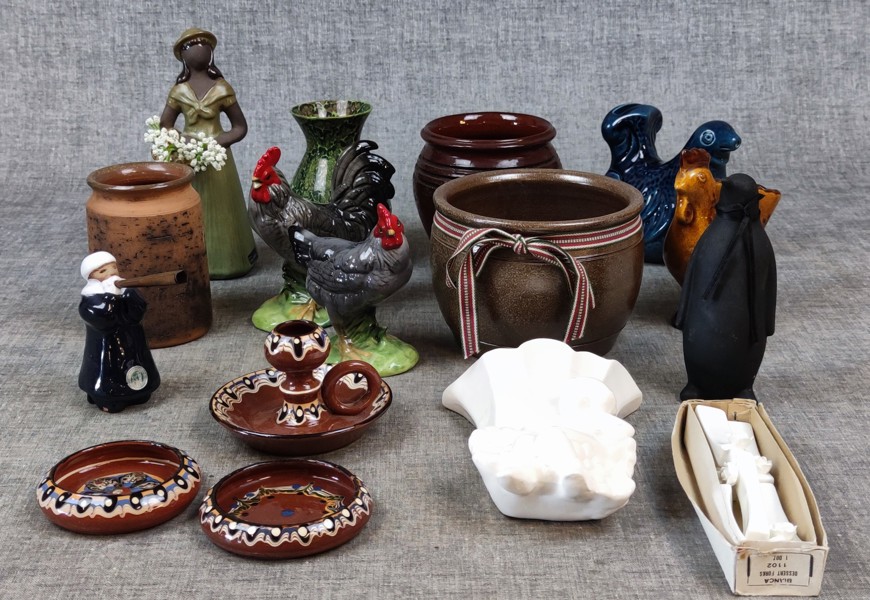 Diverse keramik & porslin.