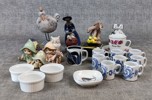 Diverse porslin & keramik.