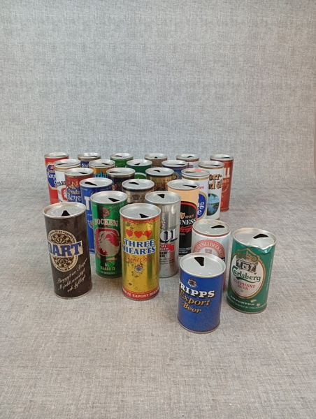 Diverse ölburkar. Äldre.