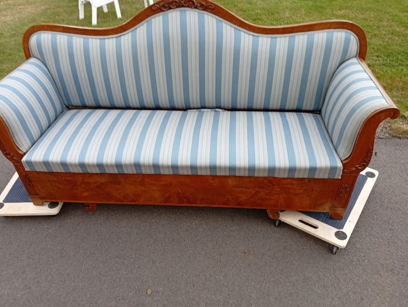 Soffa, utdragbar, Karl Johan, 1800/1900-talet.