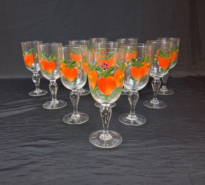 11 Vinglas. Björkudden.