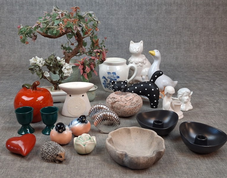 Diverse porslin & keramik m.m.