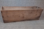 Äldre tråg / låda. Allmoge.