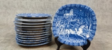 Julen, Rörstrand. Samlartallrikar, 1970-1972 & 1975-1985.