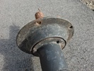 Trädgårdspump till brunn, Vattenpump, gjutjärn. AHG.