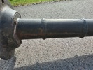 Trädgårdspump till brunn, Vattenpump, gjutjärn. AHG.