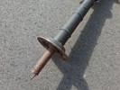 Trädgårdspump till brunn, Vattenpump, gjutjärn. AHG.