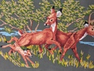 7 Broderade tavlor.