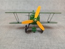 Flygplan. "Curtiss", Plåt, Kina, Samtida. Original låda.