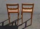 2 Stolar. Allmoge, 1800/01900-talet.