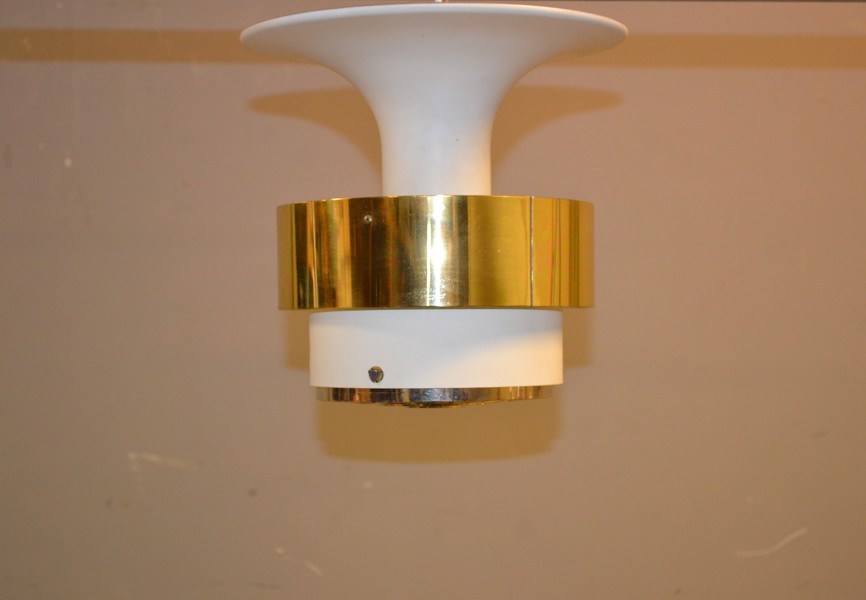 HANS-AGNE JAKOBSSON. Taklampa, Modell T 771/240, Markaryd, 1960/70-talet.