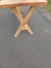 Bord. Hemmagjort. Ekplankor.