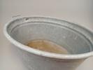 Zinkbalja. 65 Liter.