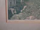 WALDERMAR BERNHARD. Litografi. Signerad & numrerad.