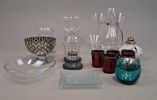 Diverse glas. Bl.a Orrefors, Skruf m.m.